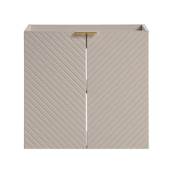 Szafka pod umywalkę 60 cm wisząca 2 drzwi kaszmirowy mat VIVA CASHMERE 82-60-2D, Comad